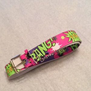 Wet Seal Comic Themed Belt